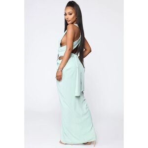Fashion Nova different angles maxi dress
